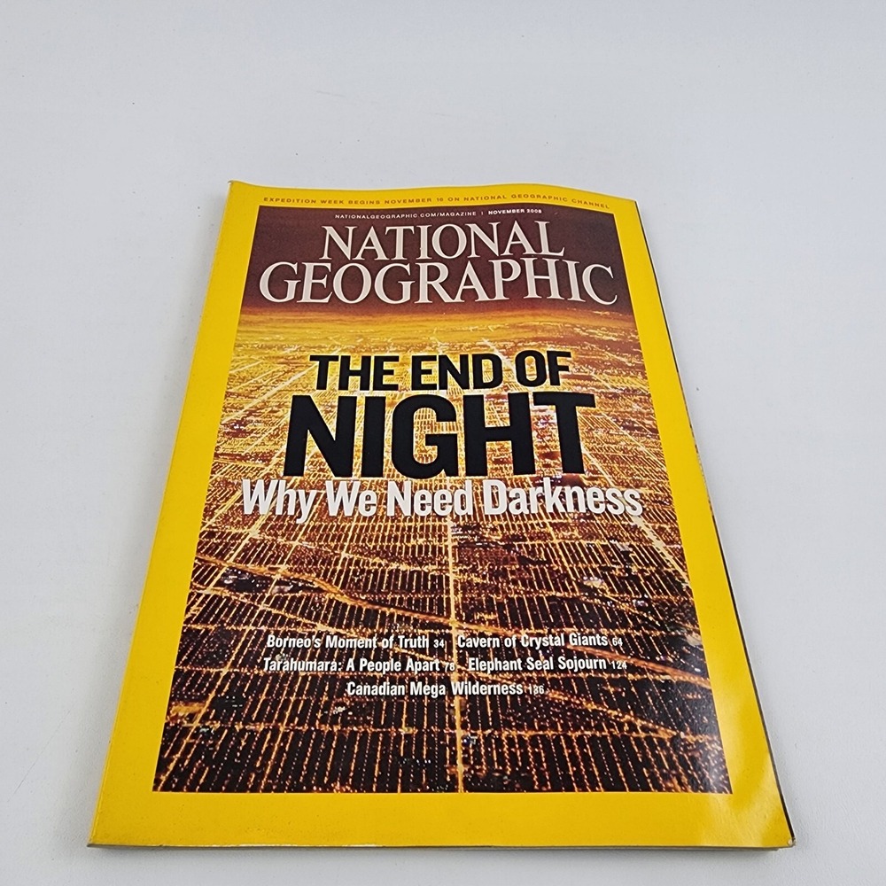 National Geographic Magazine November 2008 No Insert